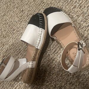 Black & White Espadrilles from Macy’s brand INC.